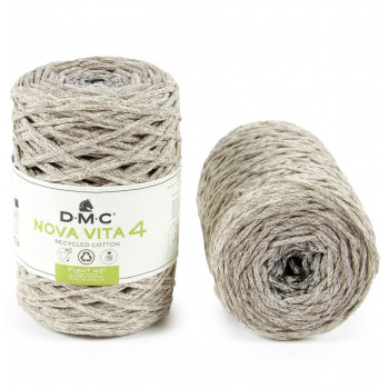 Nova Vita 4 Recyclinggarn - multicolor 311 braun/beige