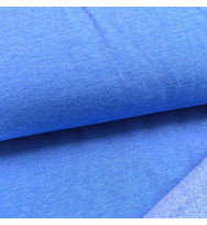 SONDERPOSTEN Stretch-Kuschelsweat blau meliert