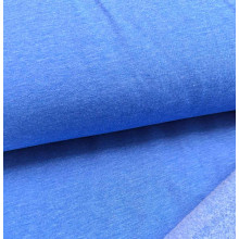 SONDERPOSTEN Stretch-Kuschelsweat blau meliert