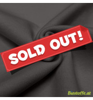 Reststück 27 cm Bündchen dunkelgrau