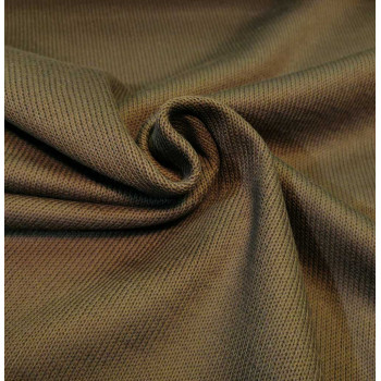 Doubleface-Strick-Interlock trüffel