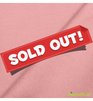 Reststück 33 cm Sommersweat altrosa