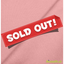 Reststück 33 cm Sommersweat altrosa