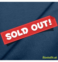 Reststück 28 cm Sommersweat indigo