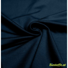 Stretch-Kuschelsweat navy