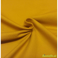 Stretch-Kuschelsweat mustard