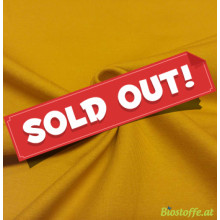 Stretch-Kuschelsweat mustard