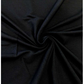 Tencel-Sommersweat schwarz