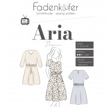 Schnittmuster Fadenkäfer Damenkleid Aria