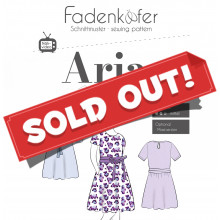 Schnittmuster Fadenkäfer Kinderkleid Aria