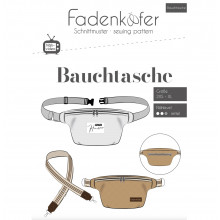 Schnittmuster Fadenkäfer Bauchtasche