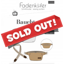 Schnittmuster Fadenkäfer Bauchtasche