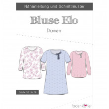 Schnittmuster Fadenkäfer Bluse Elo
