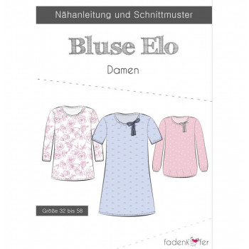 Schnittmuster Fadenkäfer Bluse Elo