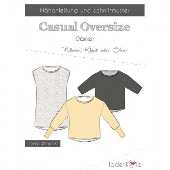 Schnittmuster Fadenkäfer Casual Oversize