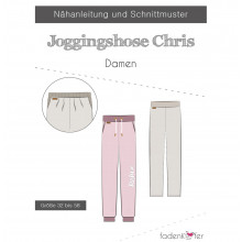 Schnittmuster Fadenkäfer Jogginghose Chris - Damen 