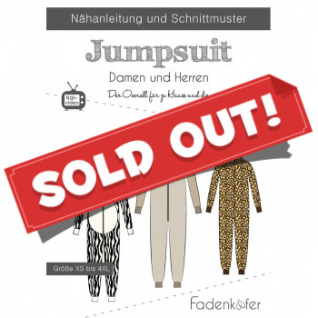 Schnittmuster Fadenkäfer Jumpsuit Damen/Herren