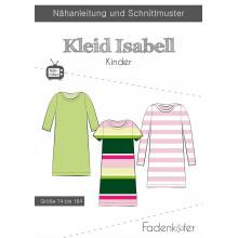 Schnittmuster Fadenkäfer Kleid Isabell Kinder