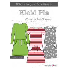 Schnittmuster Fadenkäfer Kinderkleid Pia