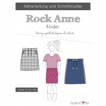 Schnittmuster Fadenkäfer Kinder-Rock Anne