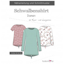 Schnittmuster Fadenkäfer Schwalbenshirt Damen