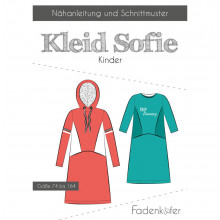Schnittmuster Fadenkäfer Kinderkleid Sofie