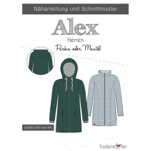 Schnittmuster Fadenkäfer Herren-Parka/Mantel Alex