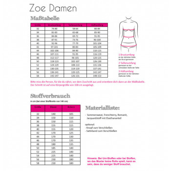 Schnittmuster Fadenkäfer Damen-Blazer/Bolero Zoe