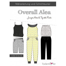 Schnittmuster Fadenkäfer Overall Alea