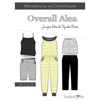 Schnittmuster Fadenkäfer Overall Alea