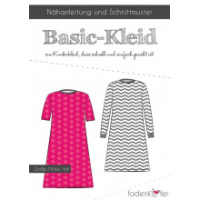 Schnittmuster Fadenkäfer Basickleid Kinder