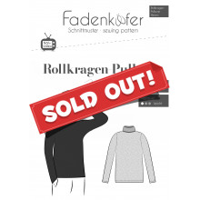 Schnittmuster Fadenkäfer Rollkragen Pullover Herren