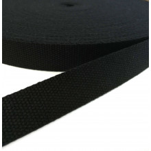 Gurtband 30 mm schwarz