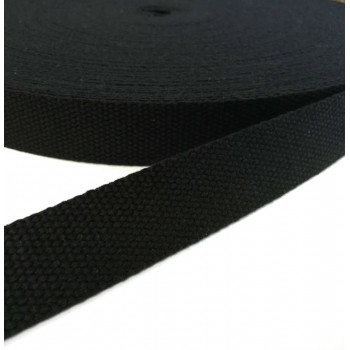 Gurtband 30 mm schwarz