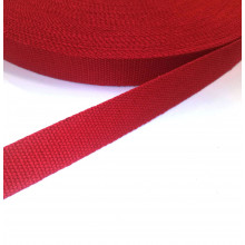 Gurtband 30 mm rot