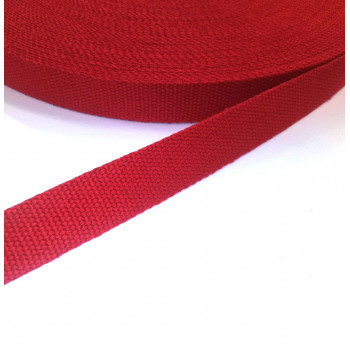 Gurtband 30 mm rot