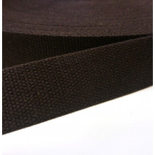 Gurtband 40 mm dunkelbraun