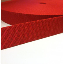 Gurtband 40 mm rot