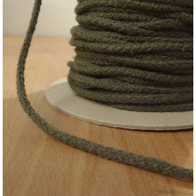 Kordel 4 mm graugrün
