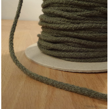 Kordel 4 mm graugrün