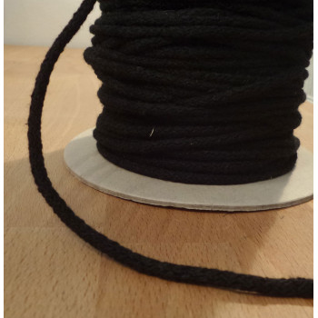 Kordel 4 mm schwarz