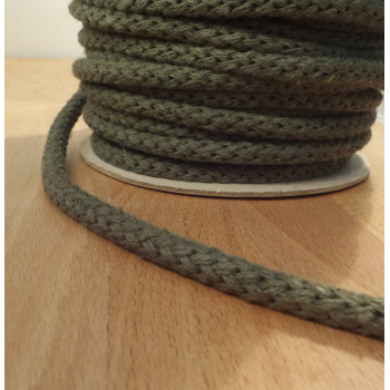Kordel 8 mm graugrün