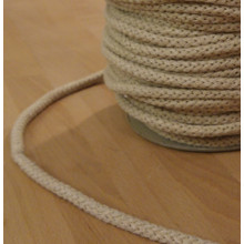 Kordel 8 mm beige