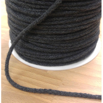 Kordel 4 mm dunkelgrau