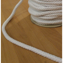 Kordel 8 mm weiß