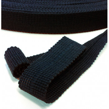 Wollborte/Tresse schwarz