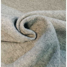 Wollwalk hellgrau meliert