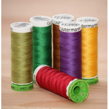 Nähgarn rPET 100 m - lapis 232