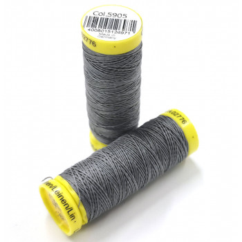 Leinenzwirn 50 m - grau 5905