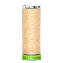 Nähgarn rPET 100 m - cream 006